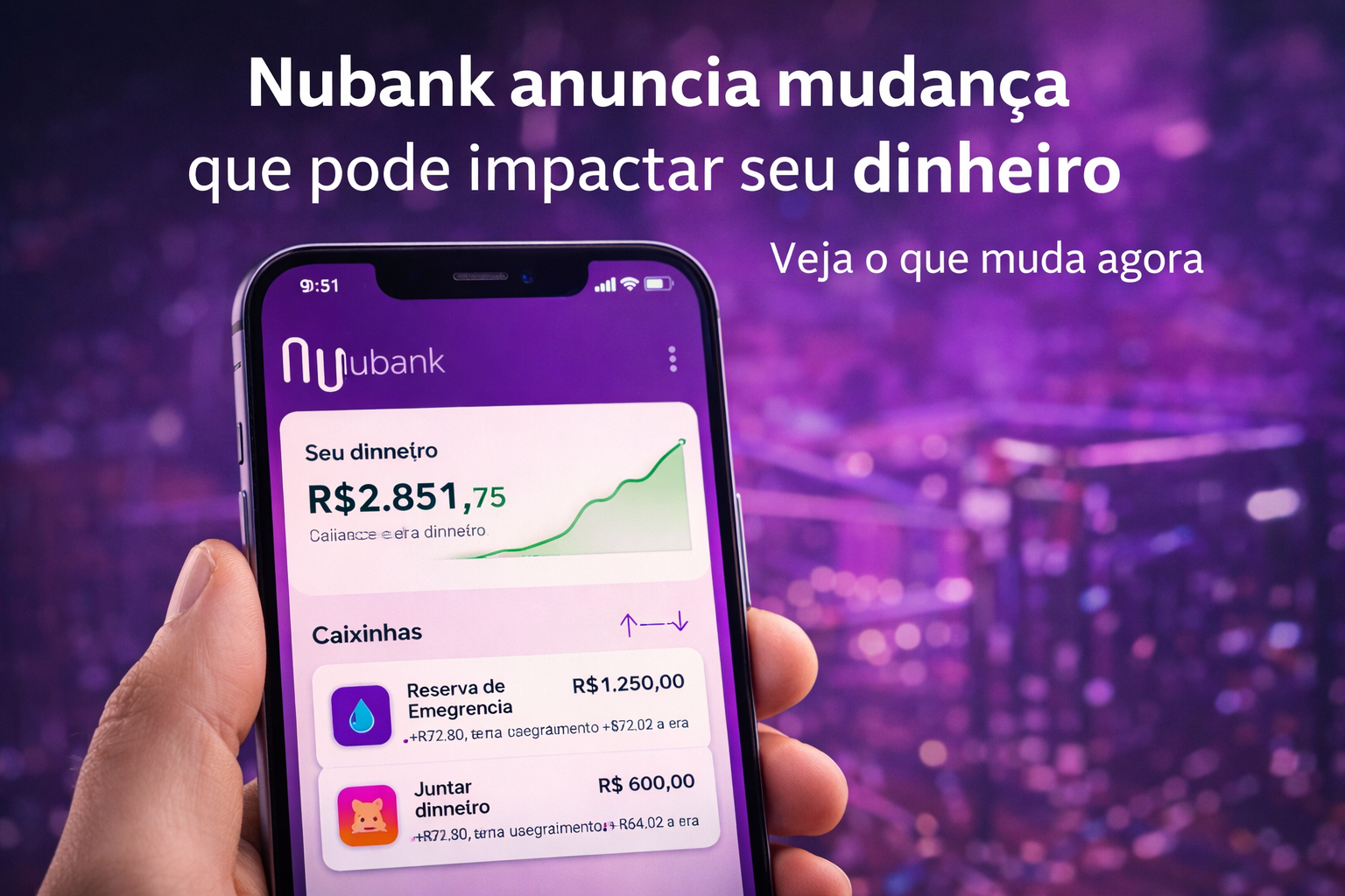 Nubank anuncia mudança que pode impactar seu dinheiro: veja o que muda agora